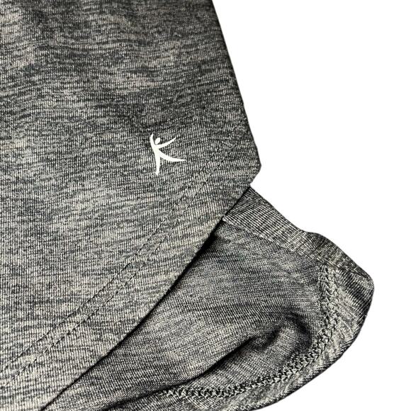 Danskin‎ Now Dri-More Athletic T-Shirt Size Large Mesh Back Lightweight Gray - Picture 7 of 7